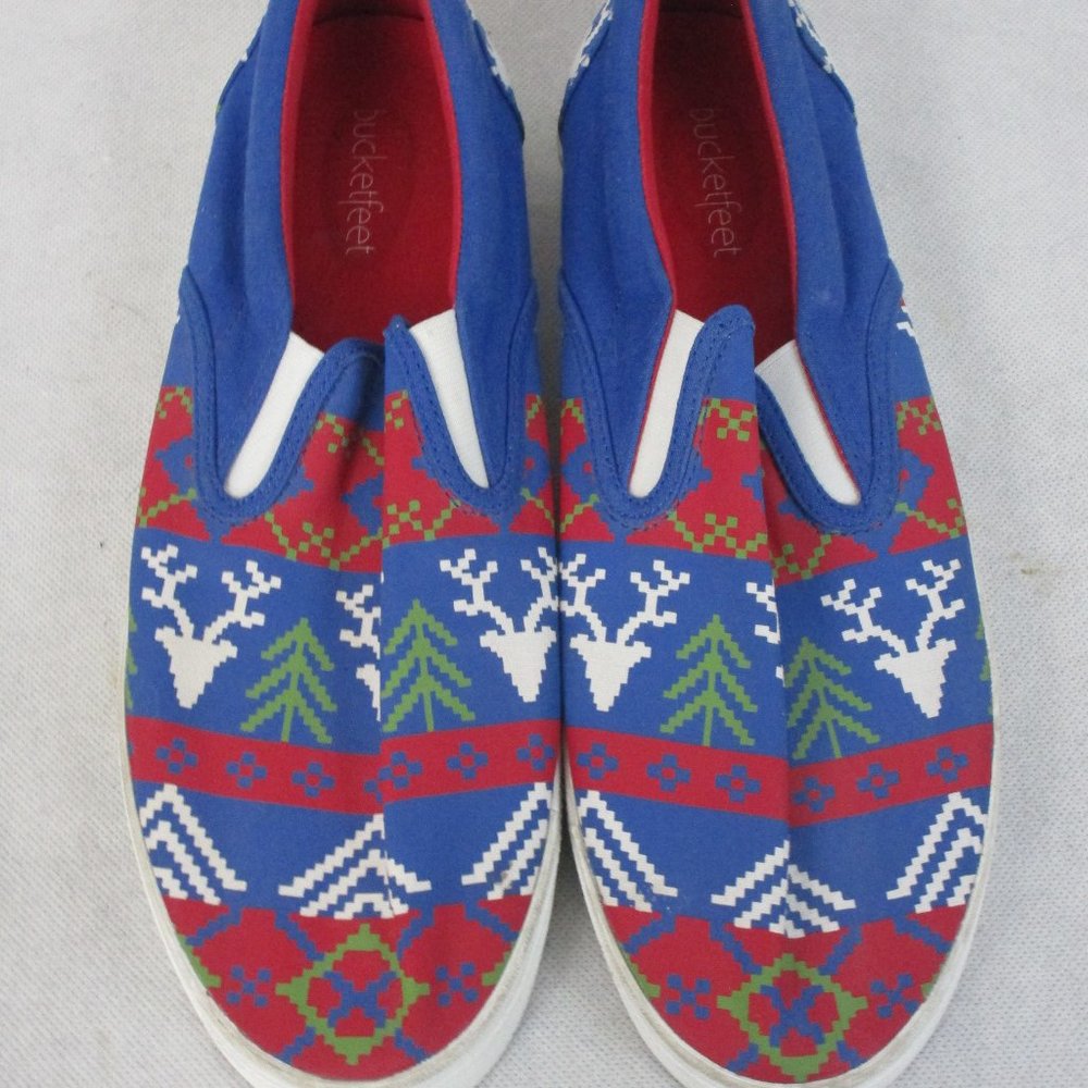 Bucketfeet shoes Fair Isle Reindeer 10110-0815-604